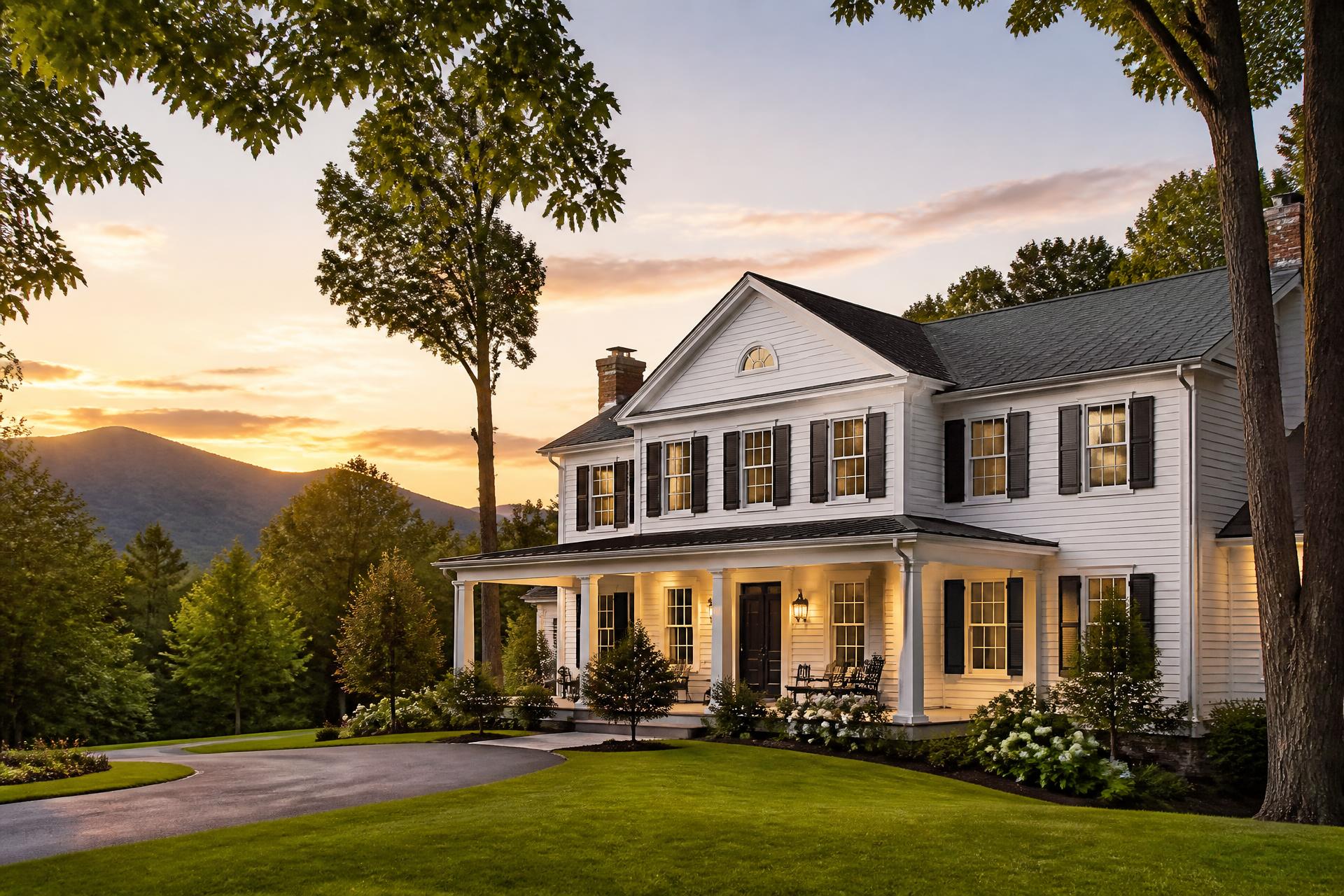 Modern luxury home in Conway, New Hampshire